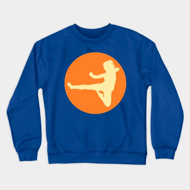 Blazing Sun Kick Crewneck Sweatshirt by NovaOven